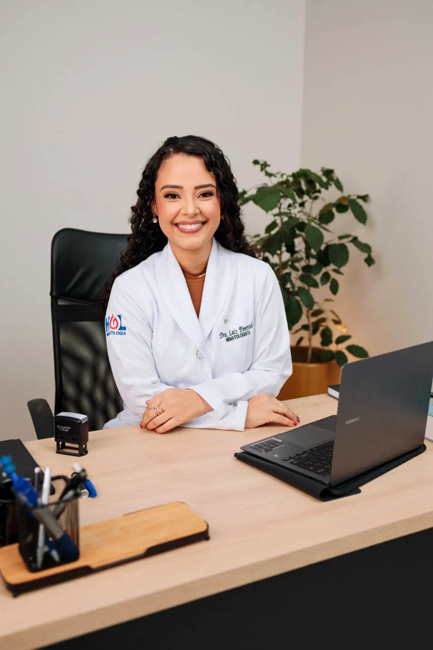 Foto da Dra. Laís Pimentel, hematologista em Altamira – PA